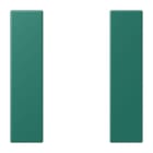 JUNG - Tastensatz 1fach, F50, Serie LS, vert anglais