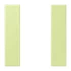 JUNG - Tastensatz 1fach, F50, Serie LS, vert jaune clair