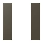 JUNG - Tastensatz 1fach, F50, Serie LS, ombre naturelle 31