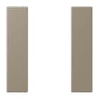 JUNG - Tastensatz 1fach, F50, Serie LS, ombre naturelle moyenne