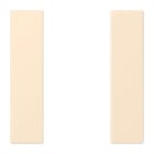 JUNG - Tastensatz 1fach, F50, Serie LS, blanc ivoire