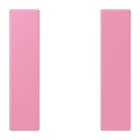 JUNG - Tastensatz 1fach, F50, Serie LS, rose vif