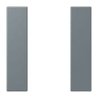 JUNG - Tastensatz 1fach, F50, Serie LS, gris 59