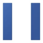 JUNG - Tastensatz 1fach, F50, Serie LS, bleu outremer 59