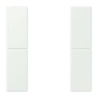 JUNG - Tastensatz 2fach, F50, Serie LS, outremer gris