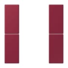 JUNG - Tastensatz 2fach, F50, Serie LS, le rubis