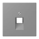 JUNG - Abdeckung für IAE/UAE-Anschlussdosen 1 x 8-polig, Serie LS, gris 31