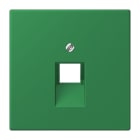 JUNG - Abdeckung für IAE/UAE-Anschlussdosen 1 x 8-polig, Serie LS, vert foncé
