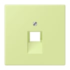 JUNG - Abdeckung für IAE/UAE-Anschlussdosen 1 x 8-polig, Serie LS, vert jaune clair
