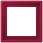 JUNG - Rahmen, 1-fach, LS 990, rouge carmin