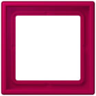 JUNG - Rahmen, 1-fach, LS 990, rouge rubia