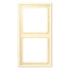JUNG - Rahmen, 2-fach, LS 990, blanc