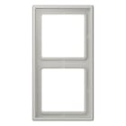 JUNG - Rahmen, 2-fach, LS 990, gris clair 31