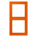 JUNG - Rahmen, 2-fach, LS 990, orange