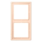 JUNG - Rahmen, 2-fach, LS 990, rose pâle