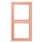 JUNG - Rahmen, 2-fach, LS 990, rose clair