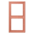 JUNG - Rahmen, 2-fach, LS 990, l'ocre rouge moyen