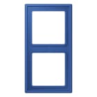 JUNG - Rahmen, 2-fach, LS 990, bleu outremer 59
