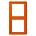 JUNG - Rahmen, 2-fach, LS 990, orange vif