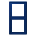 JUNG - Rahmen, 2-fach, LS 990, bleu outremer foncé