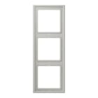 JUNG - Rahmen, 3-fach, LS 990, gris clair 31