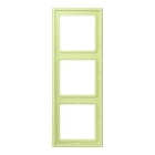 JUNG - Rahmen, 3-fach, LS 990, vert jaune clair
