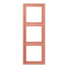 JUNG - Rahmen, 3-fach, LS 990, l'ocre rouge moyen