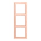 JUNG - Rahmen, 3-fach, LS 990, l'ocre rouge clair