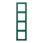 JUNG - Rahmen, 4-fach, LE CORBUSIER, vert anglais