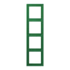 JUNG - Rahmen, 4-fach, LE CORBUSIER, vert foncé