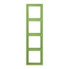 JUNG - Rahmen, 4-fach, LE CORBUSIER, vert 31