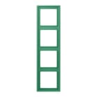 JUNG - Rahmen, 4-fach, LE CORBUSIER, vert 59