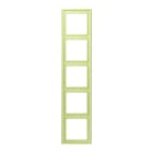 JUNG - Rahmen, 5-fach, LE CORBUSIER, vert jaune clair
