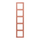 JUNG - Rahmen, 5-fach, LE CORBUSIER, l'ocre rouge moyen
