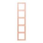JUNG - Rahmen, 5-fach, LE CORBUSIER, l'ocre rouge clair