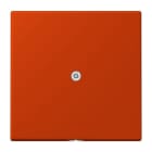 JUNG - Leitungsauslass mit Zugentlastung, Serie LS, rouge vermillon 59