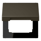 JUNG - Klappdeckel mit Rückstellfeder, Serie LS, ombre naturelle 31