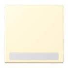 JUNG - Wippe 1fach, mit Schriftfeld, Serie LS, blanc