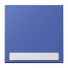 JUNG - Wippe 1fach, mit Schriftfeld, Serie LS, bleu outremer 31