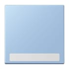JUNG - Wippe 1fach, mit Schriftfeld, Serie LS, outremer moyen