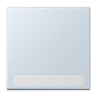 JUNG - Wippe 1fach, mit Schriftfeld, Serie LS, outremer pale