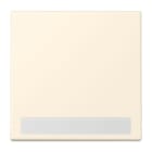 JUNG - Wippe 1fach, mit Schriftfeld, Serie LS, blanc ivoire