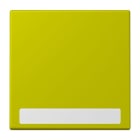 JUNG - Wippe 1fach, mit Schriftfeld, Serie LS, vert olive vif