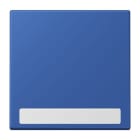 JUNG - Wippe 1fach, mit Schriftfeld, Serie LS, bleu outremer 59