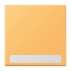 JUNG - Wippe 1fach, mit Schriftfeld, Serie LS, ocre jaune clair