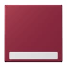 JUNG - Wippe 1fach, mit Schriftfeld, Serie LS, le rubis