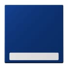 JUNG - Wippe 1fach, mit Schriftfeld, Serie LS, bleu outremer foncé