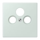 JUNG - Abdeckung für Universal-Sat/BK-Dosen, Serie LS, céruléen pale