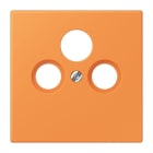 JUNG - Abdeckung für Universal-Sat/BK-Dosen, Serie LS, orange clair