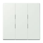 JUNG - Wippe 3fach, Thermoplast lackiert, Serie LS, outremer gris